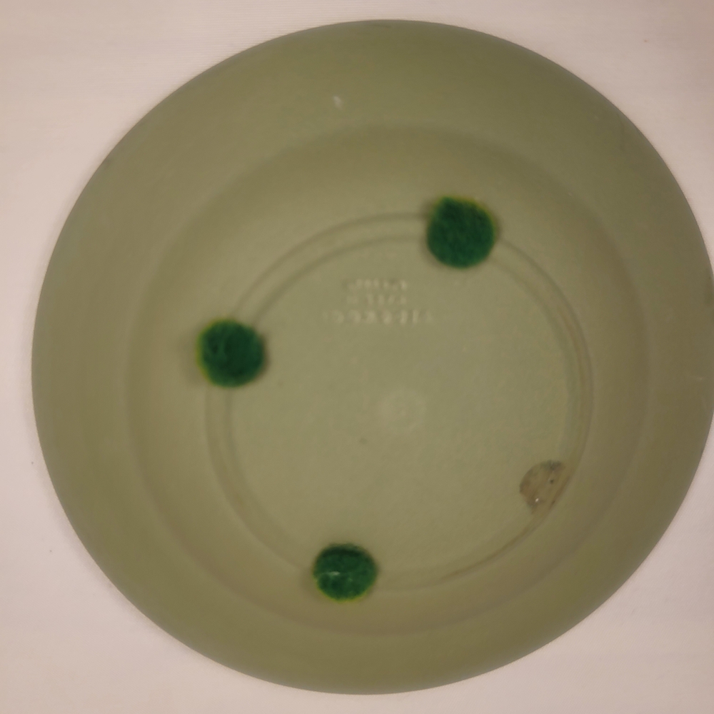 Wedgewood Elegant Green and White Decorative Trinket Plate Small - Picture 2 of 4